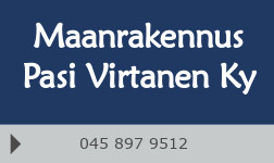 Maanrakennus Pasi Virtanen Ky logo